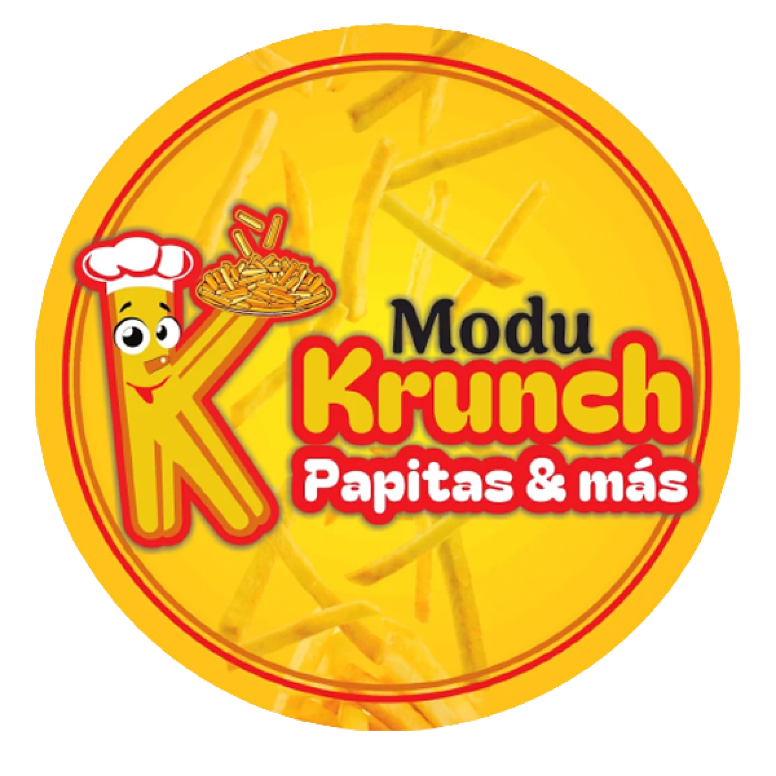 Logo de Modu Krunch Salchipapas